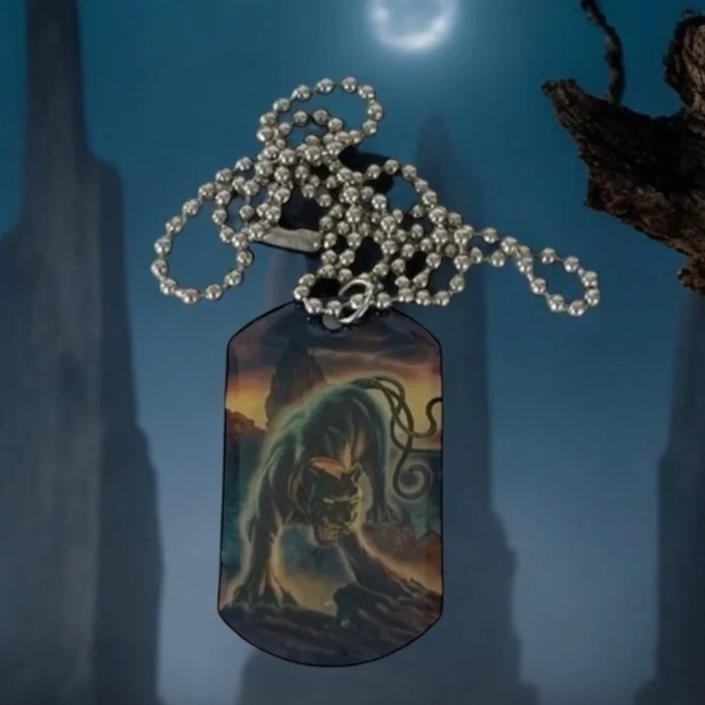 🫶🏻 Beast Quest Amulet of Avantia Stealth the Ghost Panther Necklace